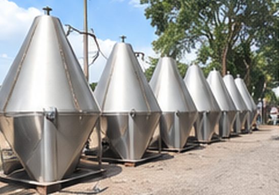 TOFM fabrication: Conical tanks